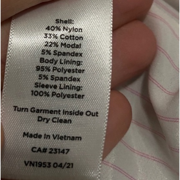 Talbots Blue Shetland blazer /knit stretch jacket size 12,free Blue Ombre scarf - Picture 8 of 9